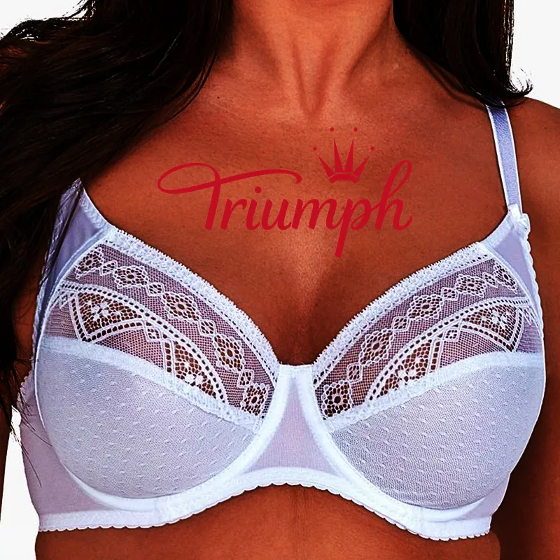 Triumph🎈 (3 bucăți) Sutien confortabil în dimensiuni mari
