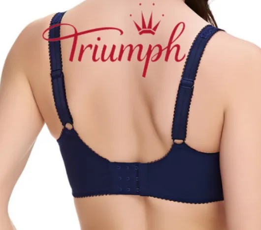 Triumph🎄 (3 bucăți) sutien din dantelă brodat floral