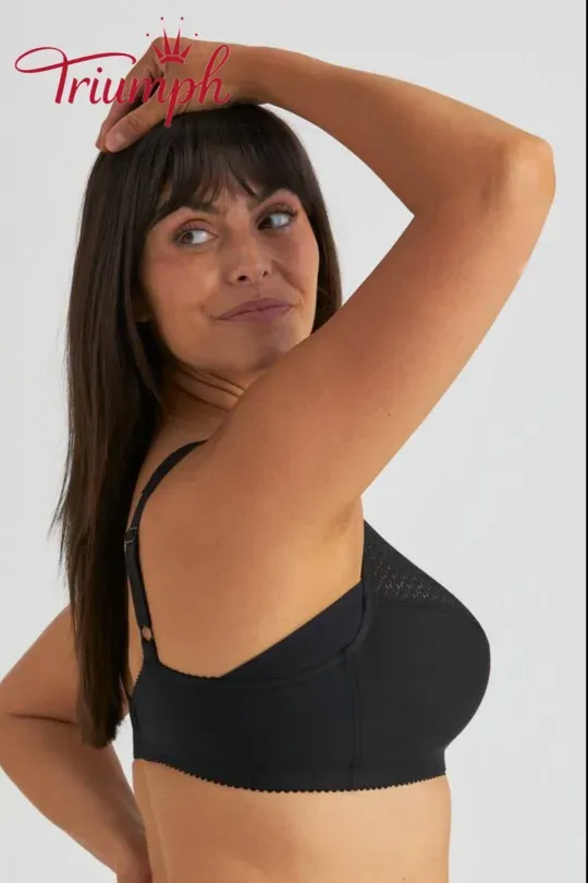 Triumph - （3 bucăți）💥💕Sutien din bumbac cu buline