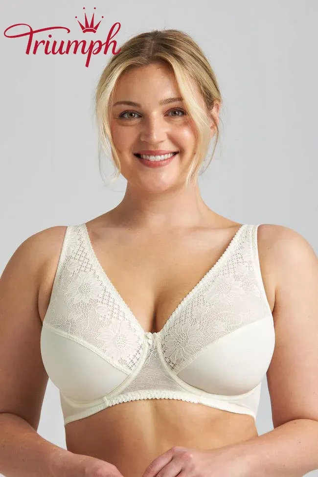 Triumph💕 (3 bucăți) Sutien sexy din dantelă