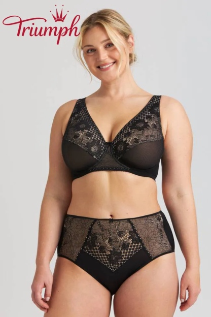 Triumph💕 (3 bucăți) Sutien sexy din dantelă