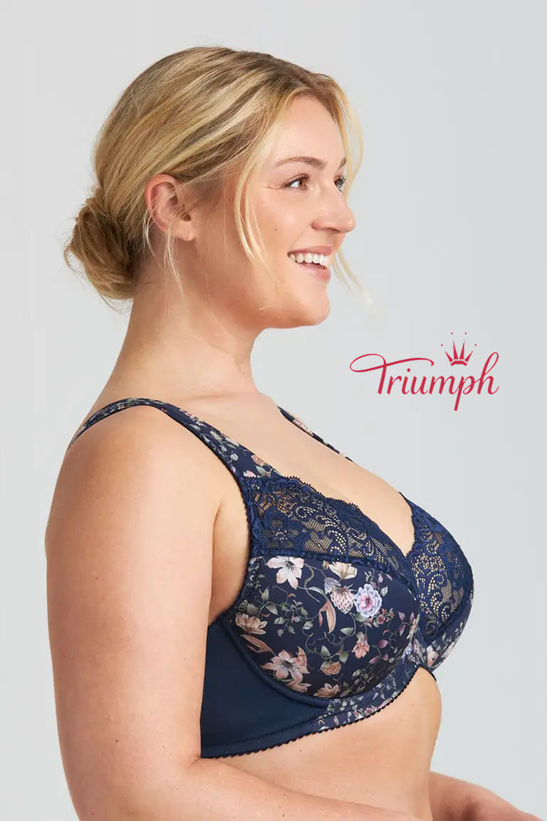 Triumph-3 bucăți 🎀2025 Noua dantelă sutien sexy