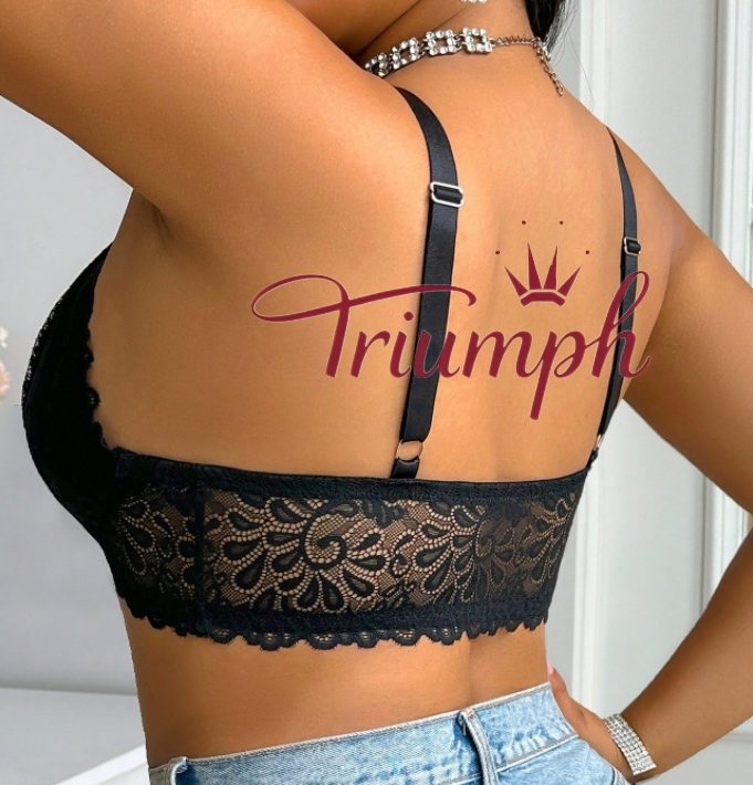 Triumph - 3 bucăți.👑Cel mai bine vândut sutien romantic din dantelă