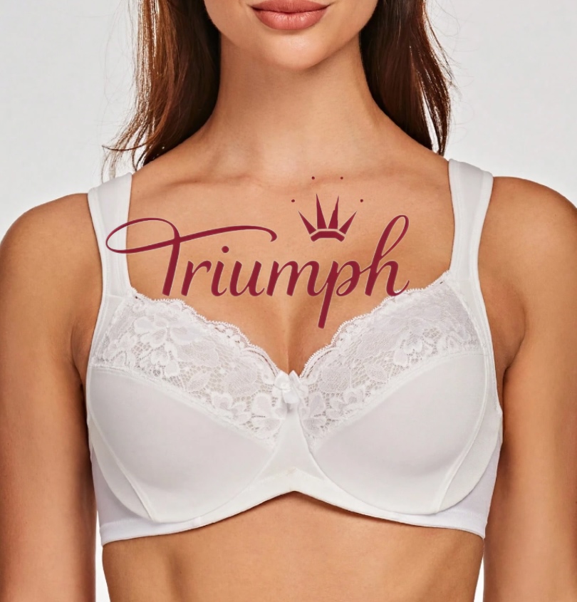 Triumph - 3 bucăți.👙Cel mai bine vândut sutien romantic din dantelă