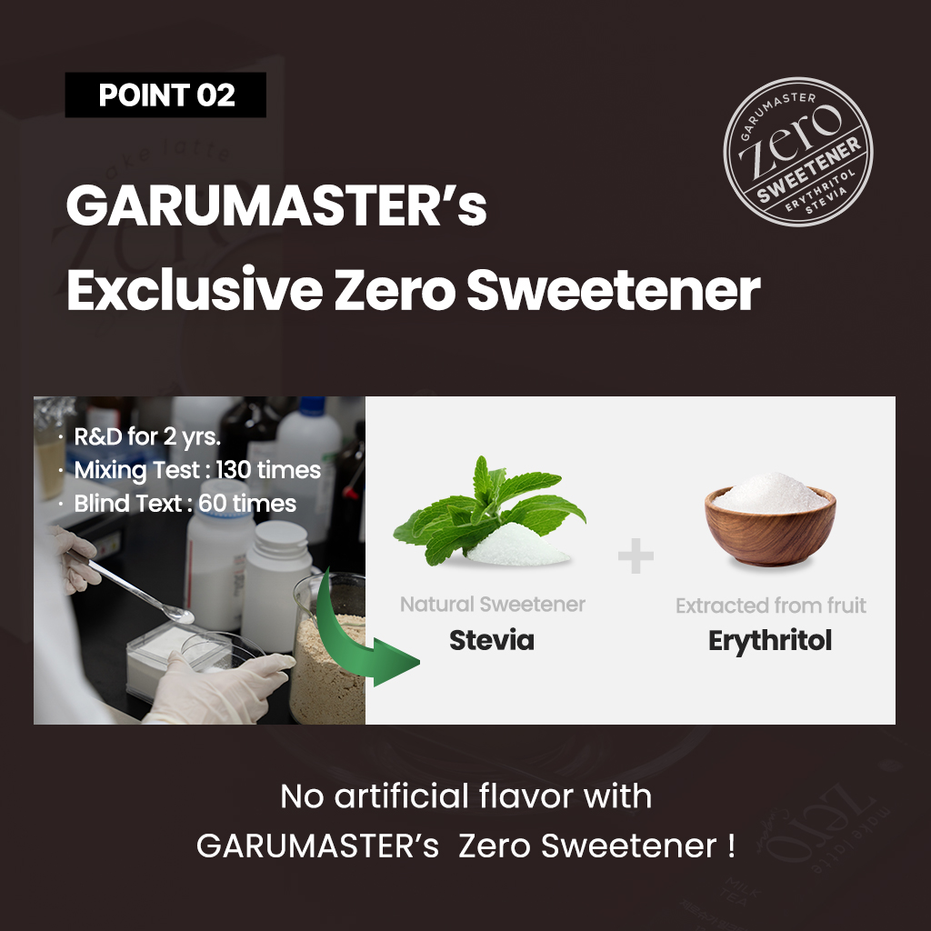 Make Latte Milk Tea Latte Powder Mix Zero Sugar 10 Sticks (4.23 Ounces)