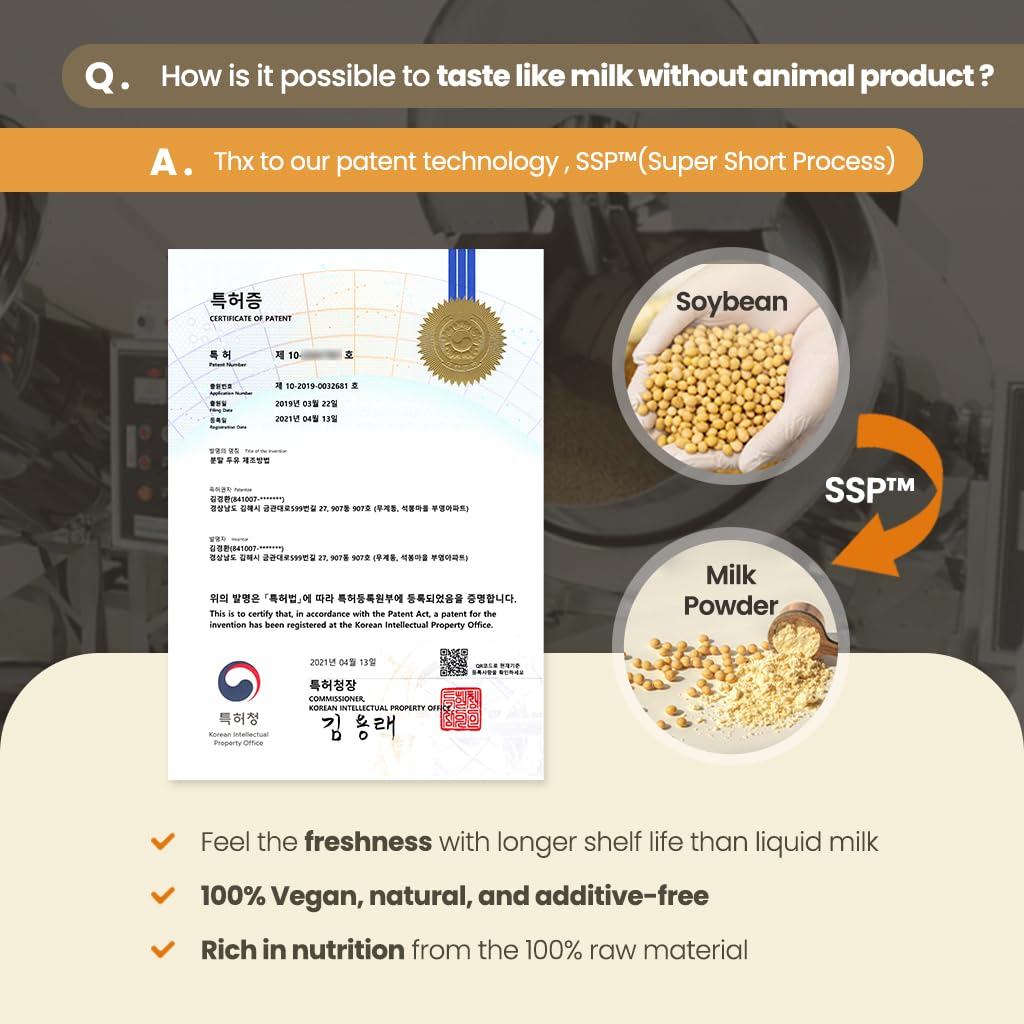 Korean Sweet Pumpkin Cream Soup Powder, 17.6 oz (500g), 단호박