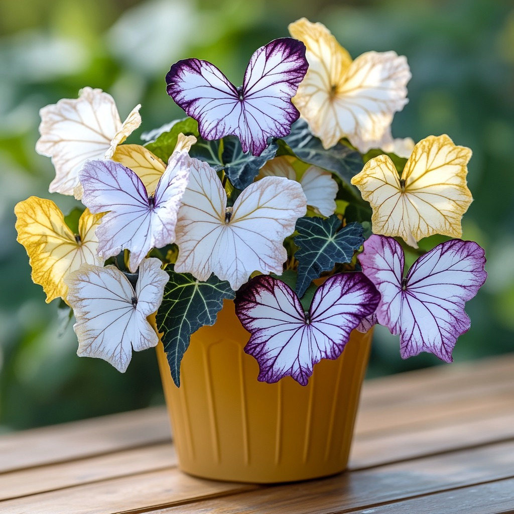 🦋Лунна пеперуда Бегония семе