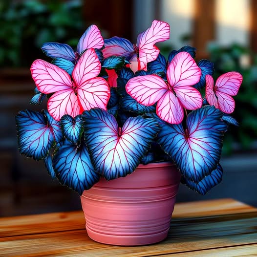 🦋Лунна пеперуда Бегония семе