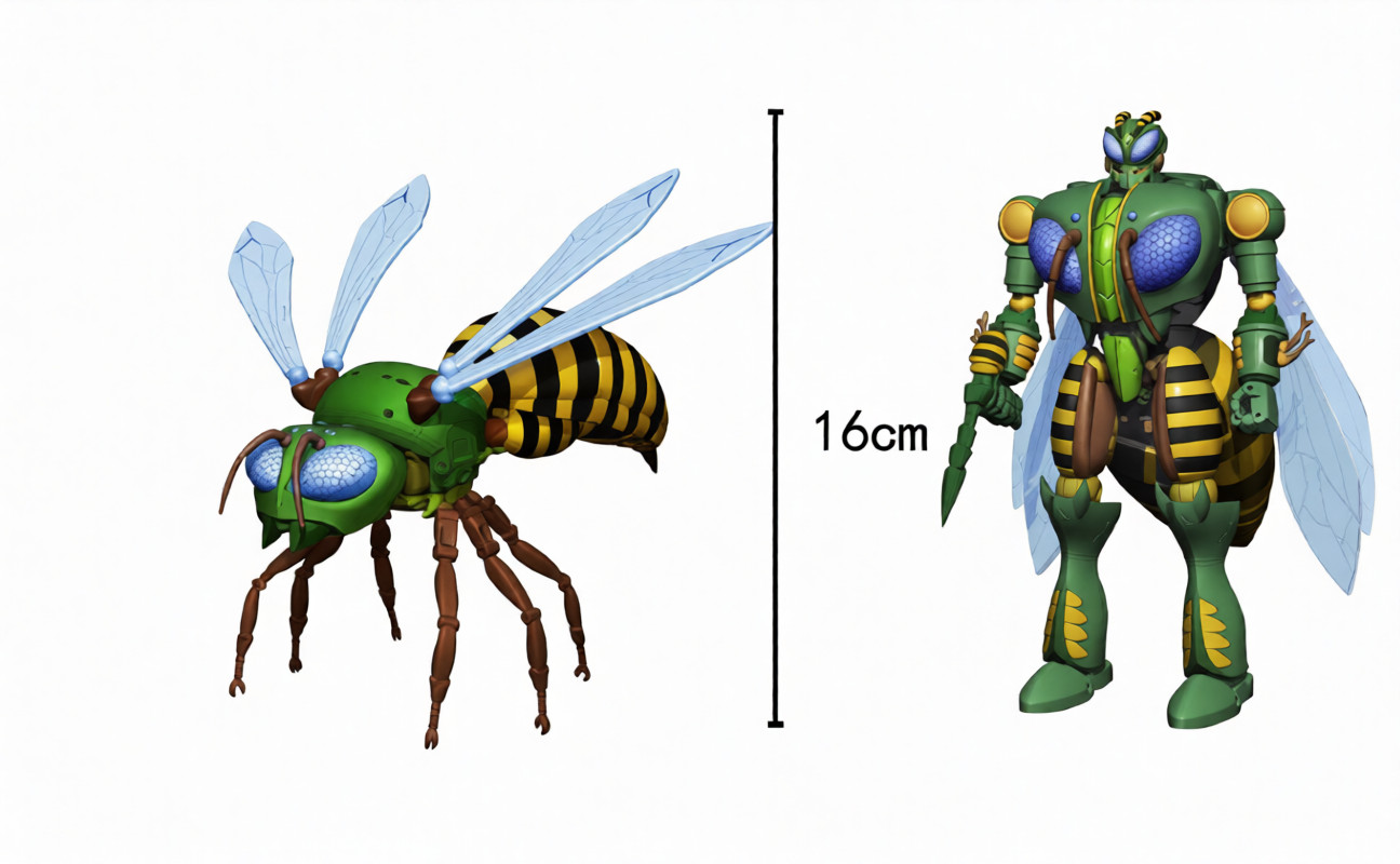Robot Toys: Beedrill Wasp Warrior D Series Super Warrior Transforming Toy Model