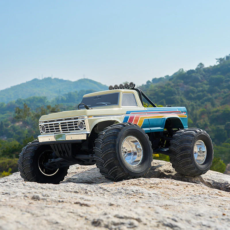 FMS 1/10 Ford F100 Monster Truck – Brushless RC, High-Speed Off-Road Truck
