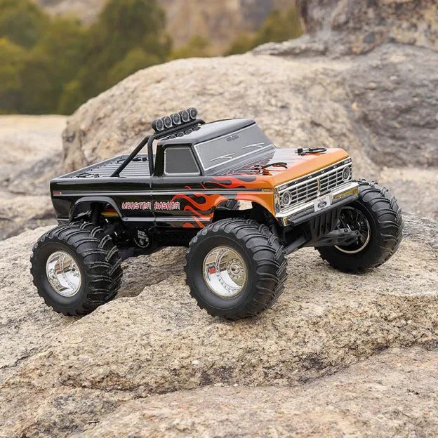 FMS 1/10 Ford F100 Monster Truck – Brushless RC, High-Speed Off-Road Truck
