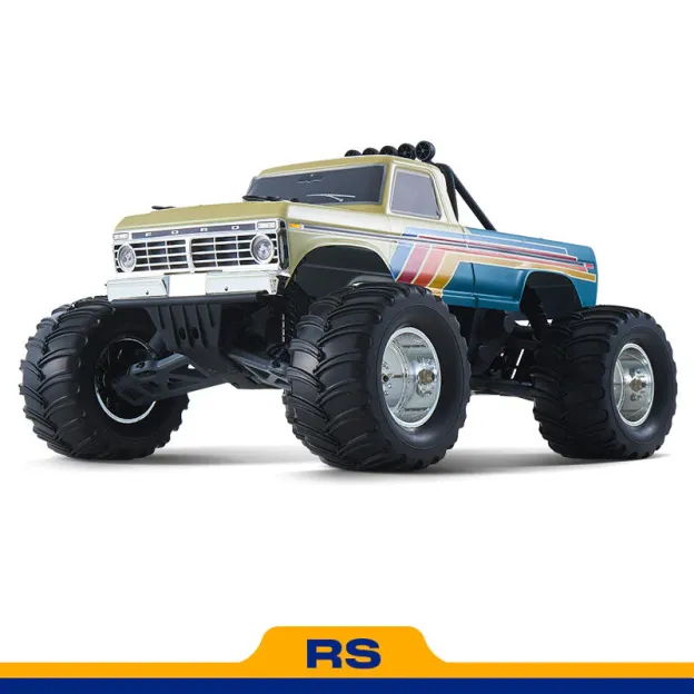 FMS 1/10 Ford F100 Monster Truck – Brushless RC, High-Speed Off-Road Truck