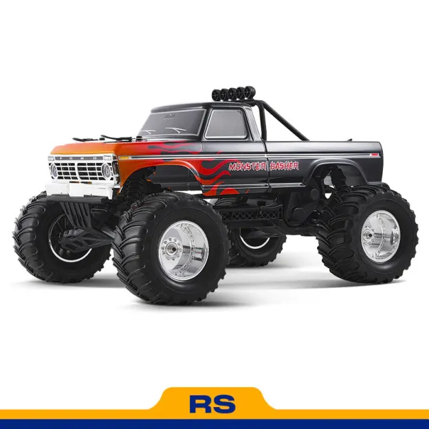 FMS 1/10 Ford F100 Monster Truck – Brushless RC, High-Speed Off-Road Truck