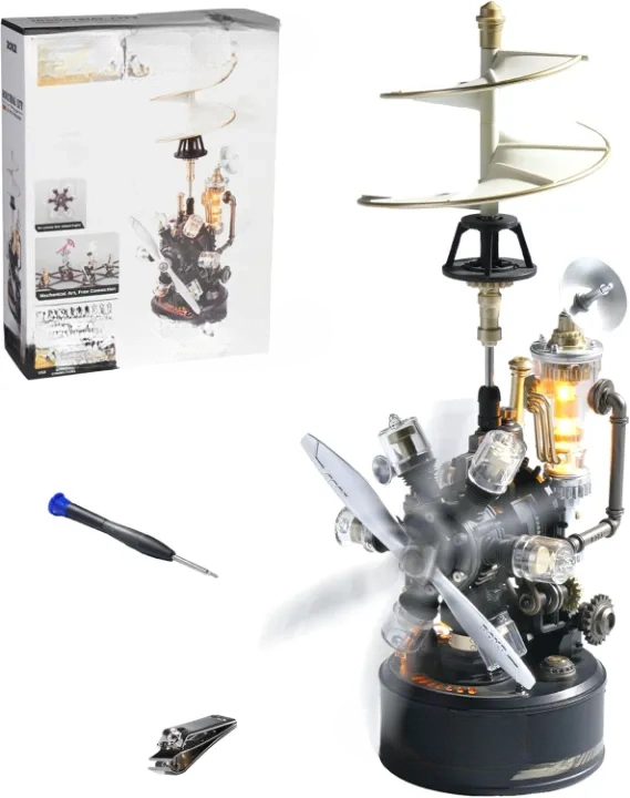 Da Vinci Helicopter DIY Puzzle Kit