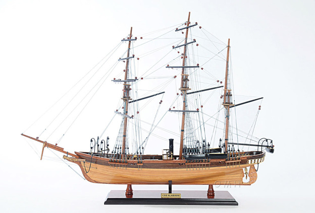 CSS Alabama Model Ship (w/o sails) – OMH (T292)