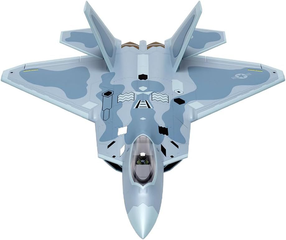 F-22 Raptor electric tunnel aircraft fixed-wing model