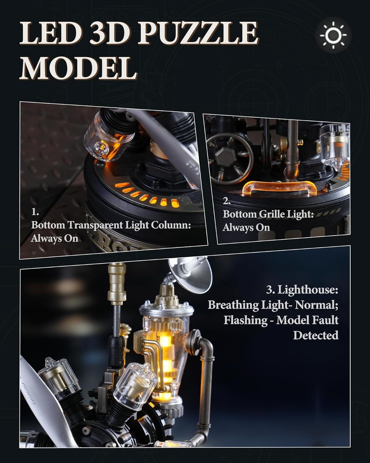 Da Vinci Helicopter DIY Puzzle Kit