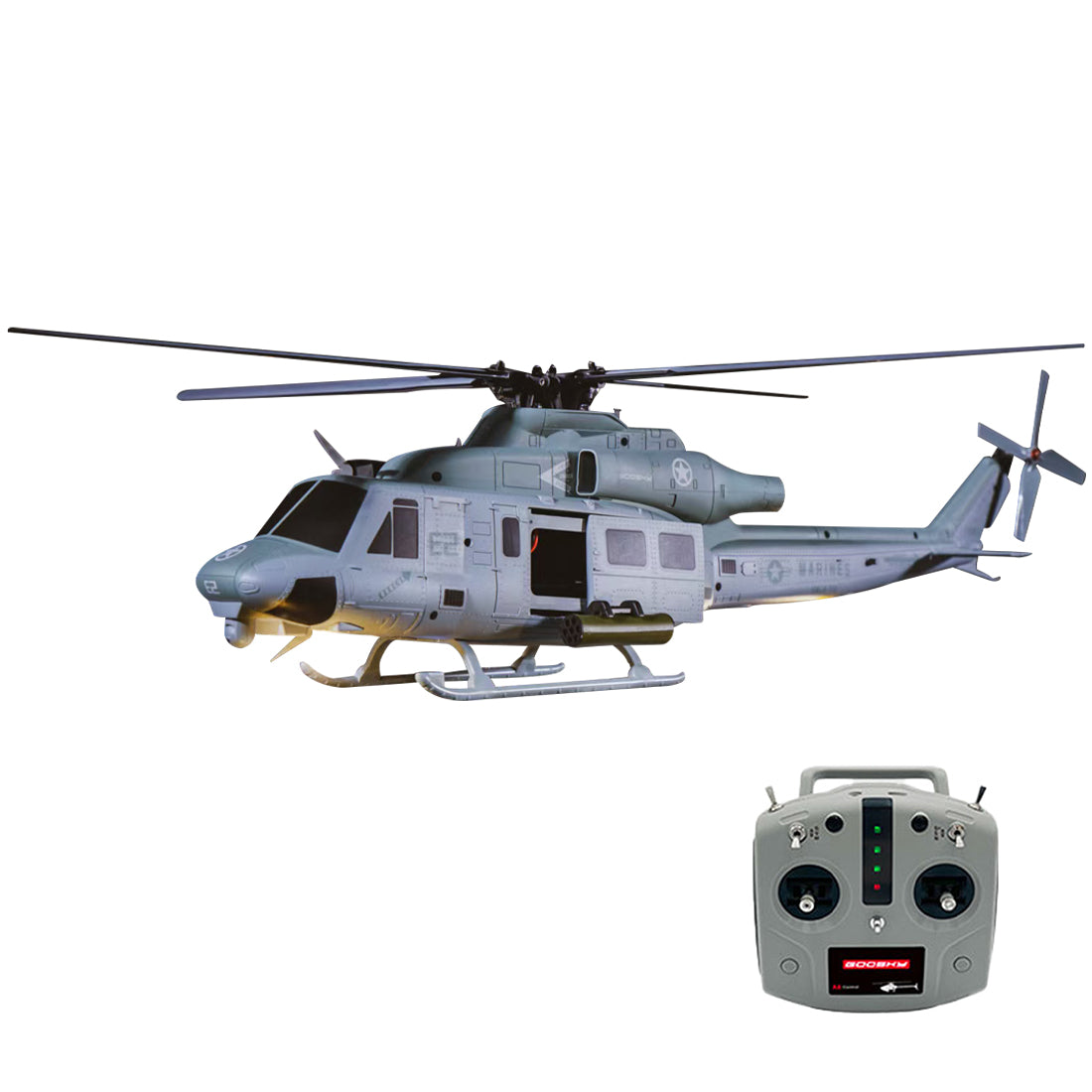  E2 UH-1Y 2.4G 6CH Dual Brushless Direct Drive RC Model 