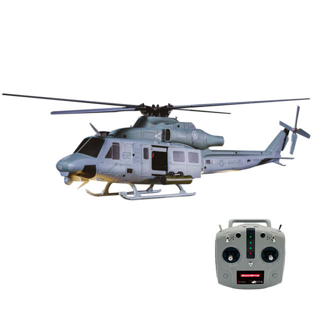  E2 UH-1Y 2.4G 6CH Dual Brushless Direct Drive RC Model 