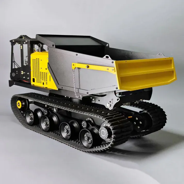 Super  T14R Panther RTR 1/14 RC Hydraulic Crawler Dump Truck 