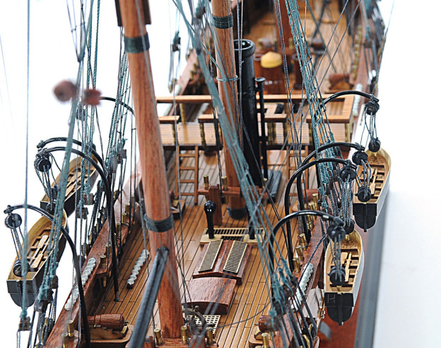 CSS Alabama Model Ship (w/o sails) – OMH (T292)