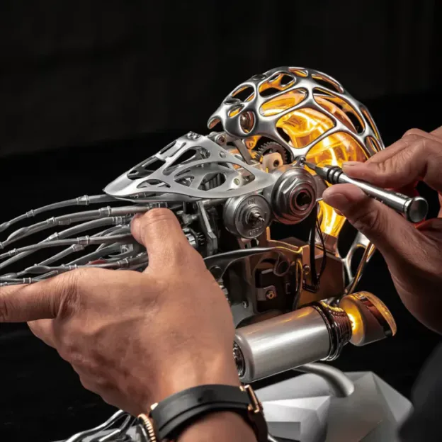 Mechanical Nautilus 3D Metal Model Building Kits 