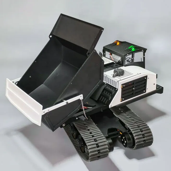 Super  T14R Panther RTR 1/14 RC Hydraulic Crawler Dump Truck 