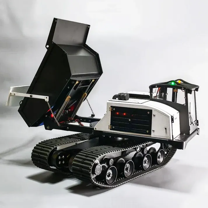 Super  T14R Panther RTR 1/14 RC Hydraulic Crawler Dump Truck 