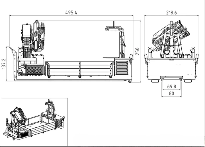 1/14 Remote Control Dump Truck DIY RC Dump Truck Model