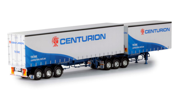 Freighter T-Liner B Double Trailer Set - Centurion Transport