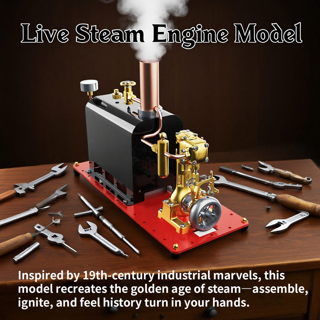 RW-BL1K Steam Engine and Boiler Model Kit
