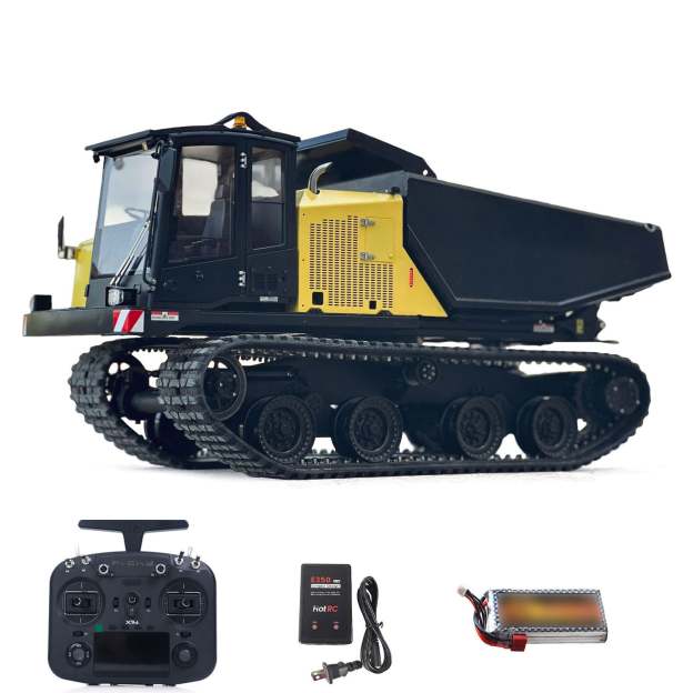 Super  T14R Panther RTR 1/14 RC Hydraulic Crawler Dump Truck 