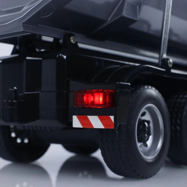 1/20 6X6 Metal RC Dump Truck Electric Lifting Remote Control Tipper Car Model 