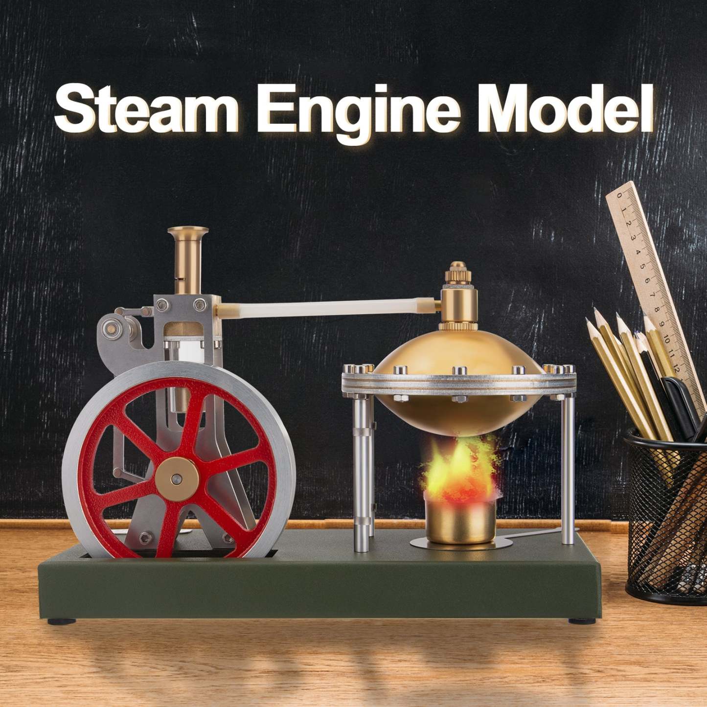 ENJOMOR DIY Assembly Steam Engine 