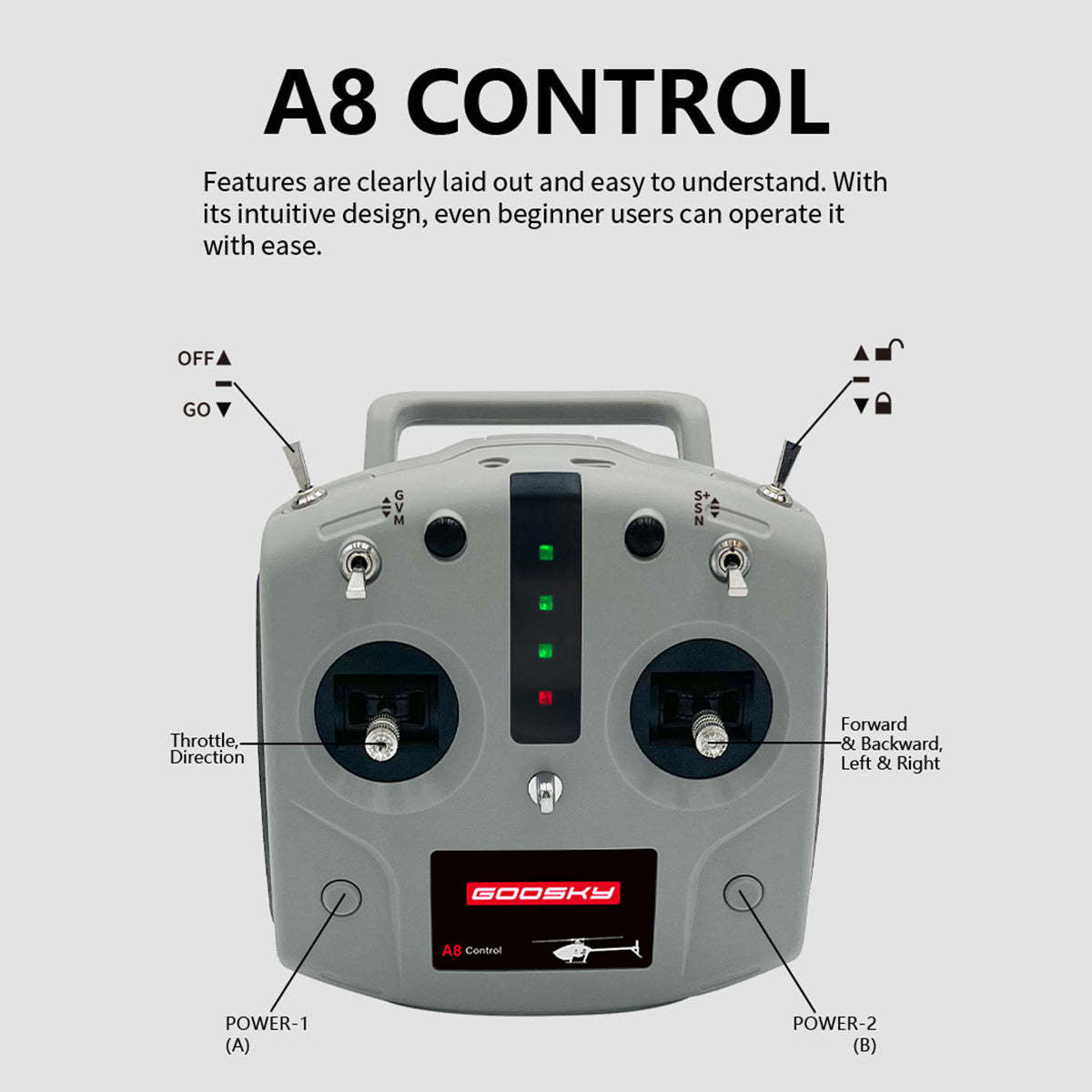  E2 UH-1Y 2.4G 6CH Dual Brushless Direct Drive RC Model 