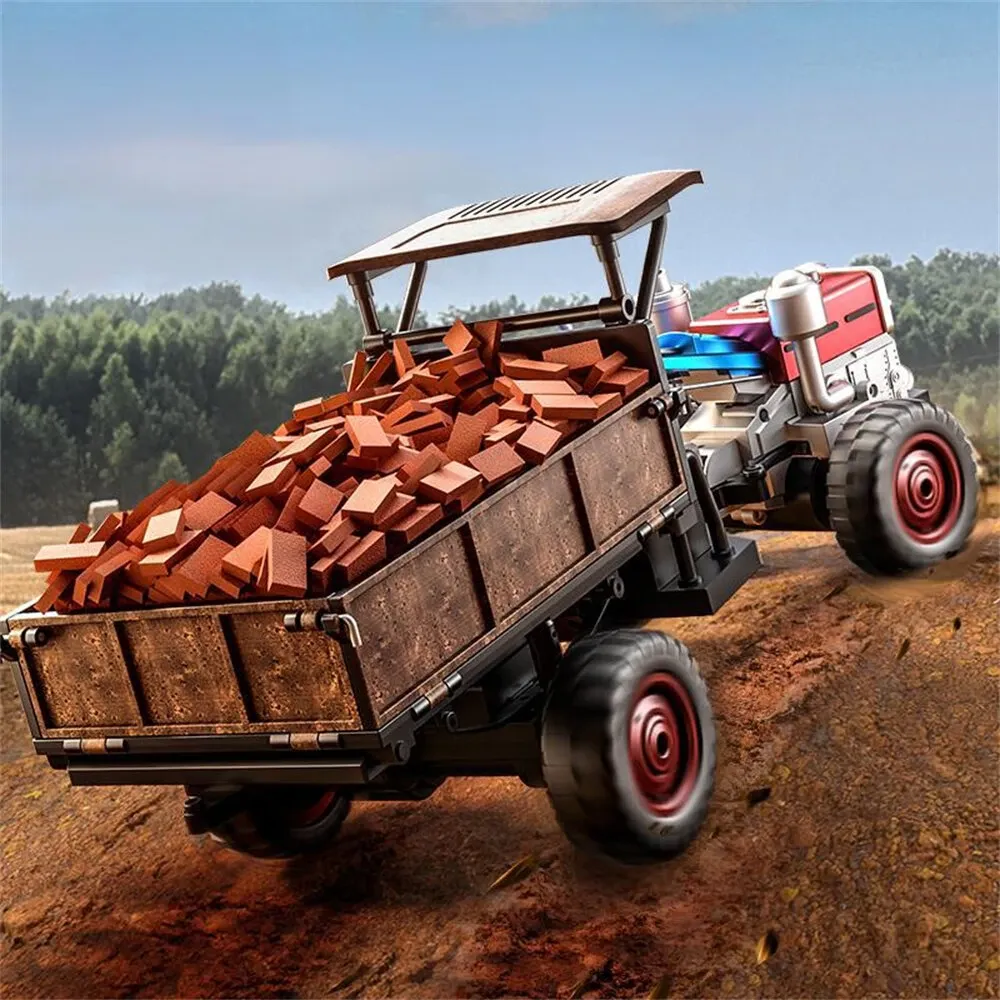 RC  1/12 Scale Full-Proportional Tractor – 4WD