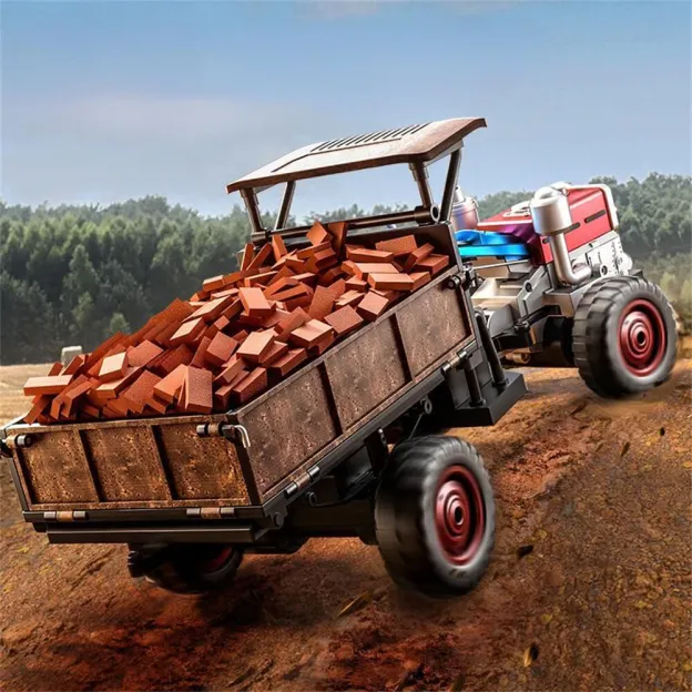 RC  1/12 Scale Full-Proportional Tractor – 4WD