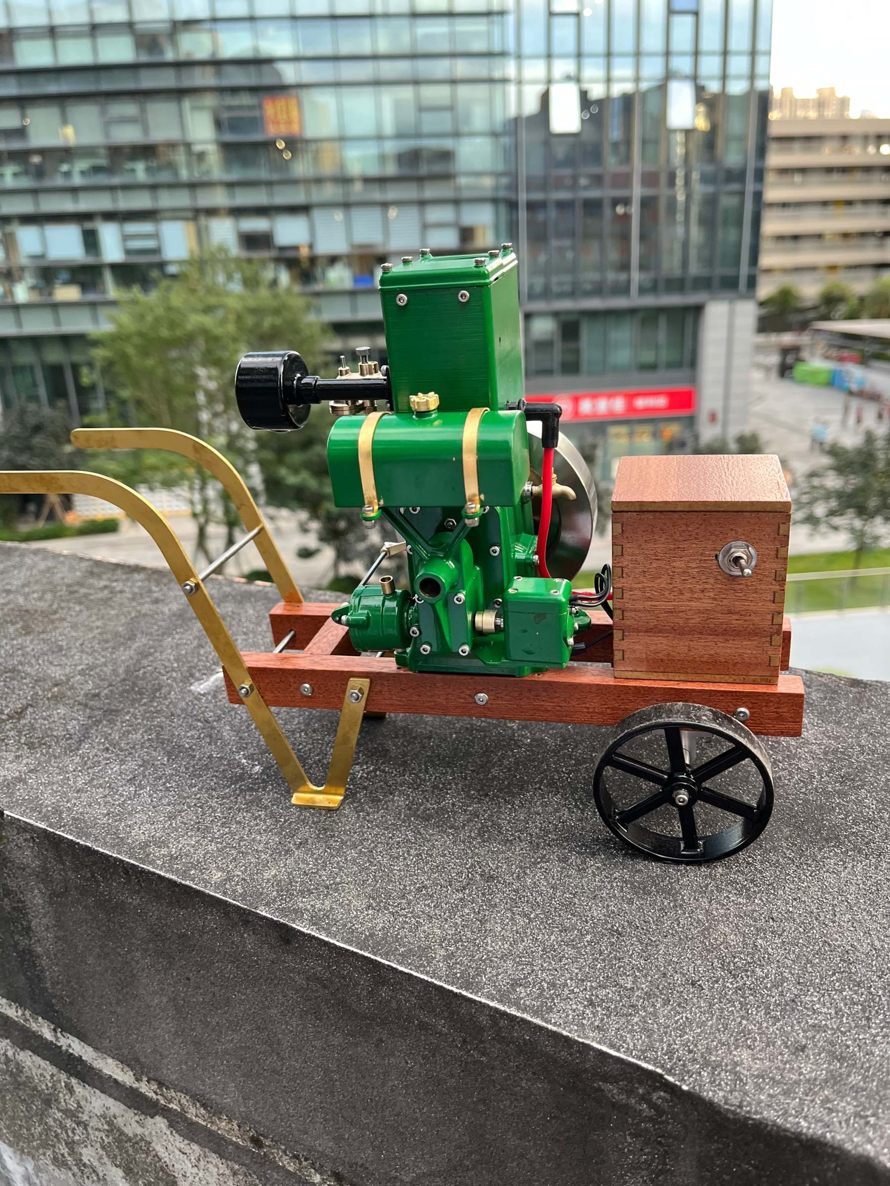 DIY Stationary Miniature Gasoline