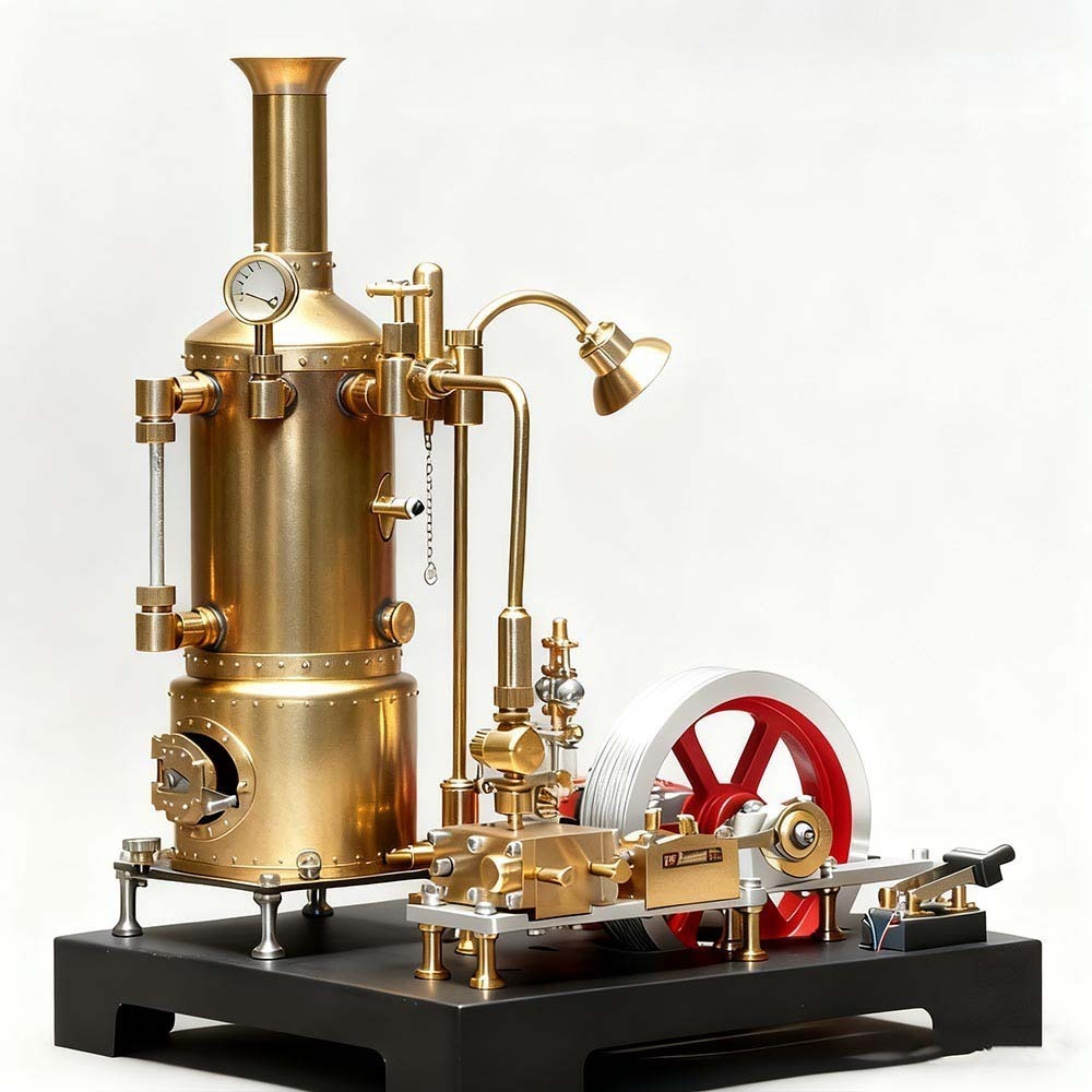 DIY Stationary Steam Mill -03