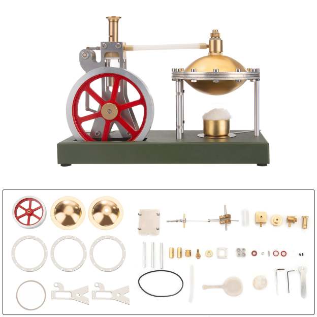 ENJOMOR DIY Assembly Steam Engine 