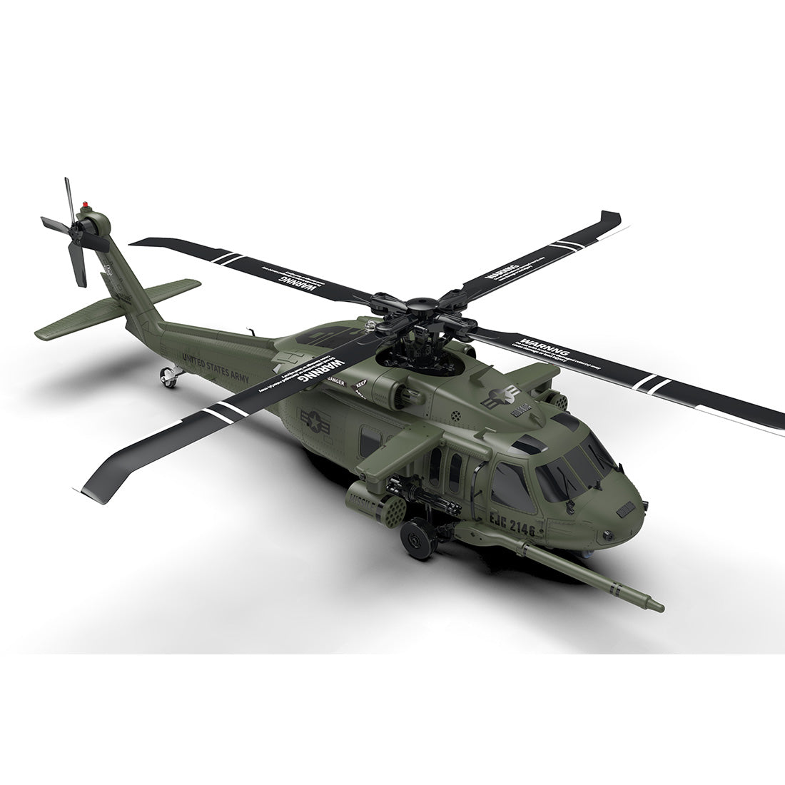  F09-V Blackhawk RC Helicopter 1/47 Scale 2.4G 6CH Dual Brushless Direct Drive Flybarless 6G/3D Stunt Model