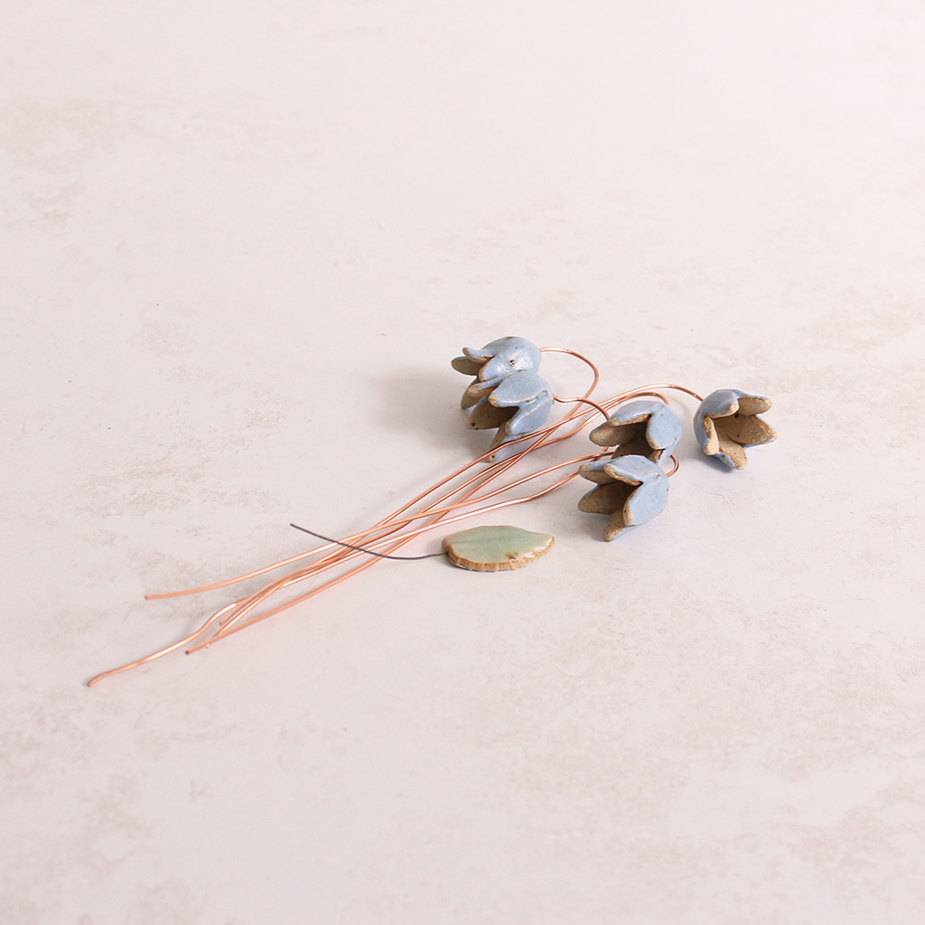 Bluebell Ceramic Flower Bouquet