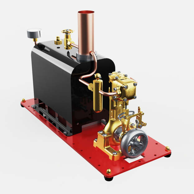 RW-BL1K Steam Engine and Boiler Model Kit