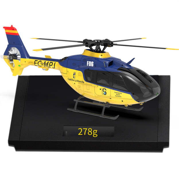  F06 1/36 Scale EC 135 2.4G 6CH Brushless Direct Drive RC Helicopter 3D/6G Flybarless RTF (mode1/mode2 switchable)