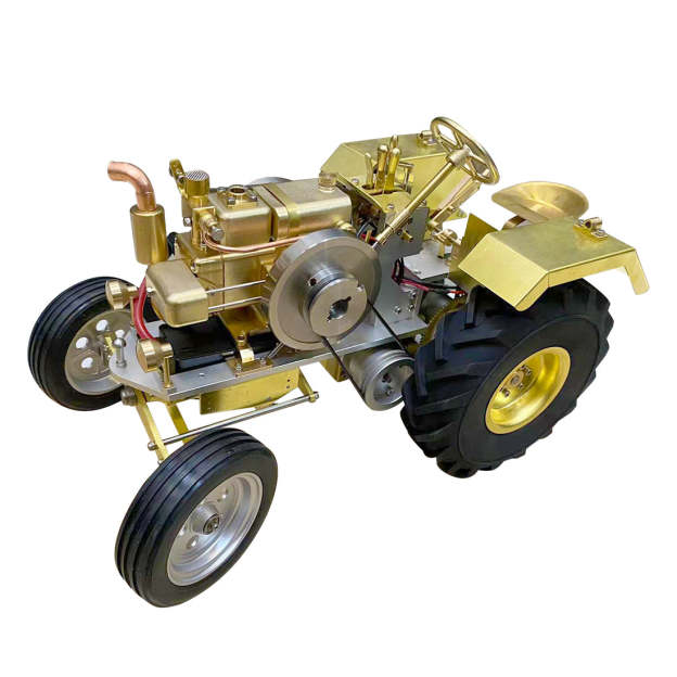 T12 Antique Roller Tractor Model with 1.6cc Mini 