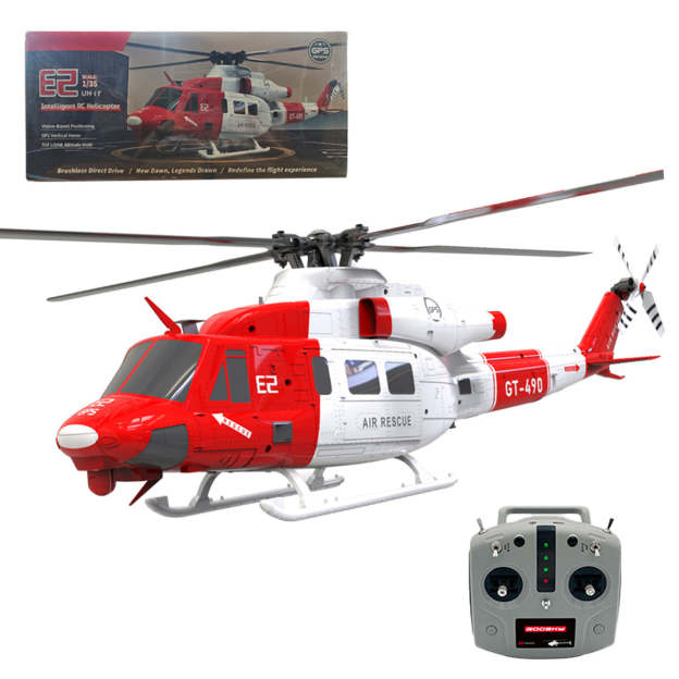  E2 UH-1Y 2.4G 6CH Dual Brushless Direct Drive RC Model 