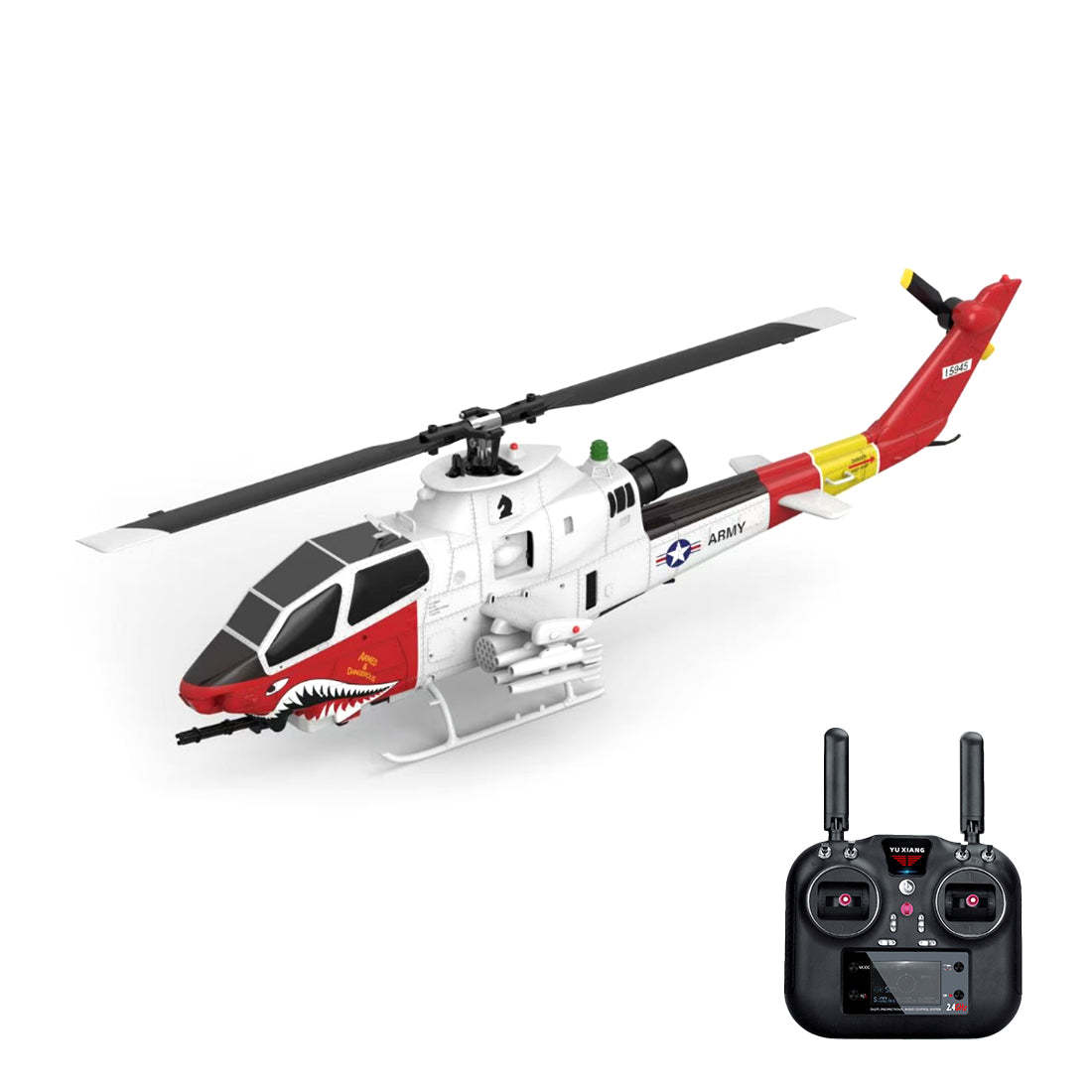 F112S AH-1 Cobra Attack RC Helicopter 2.4G 9CH