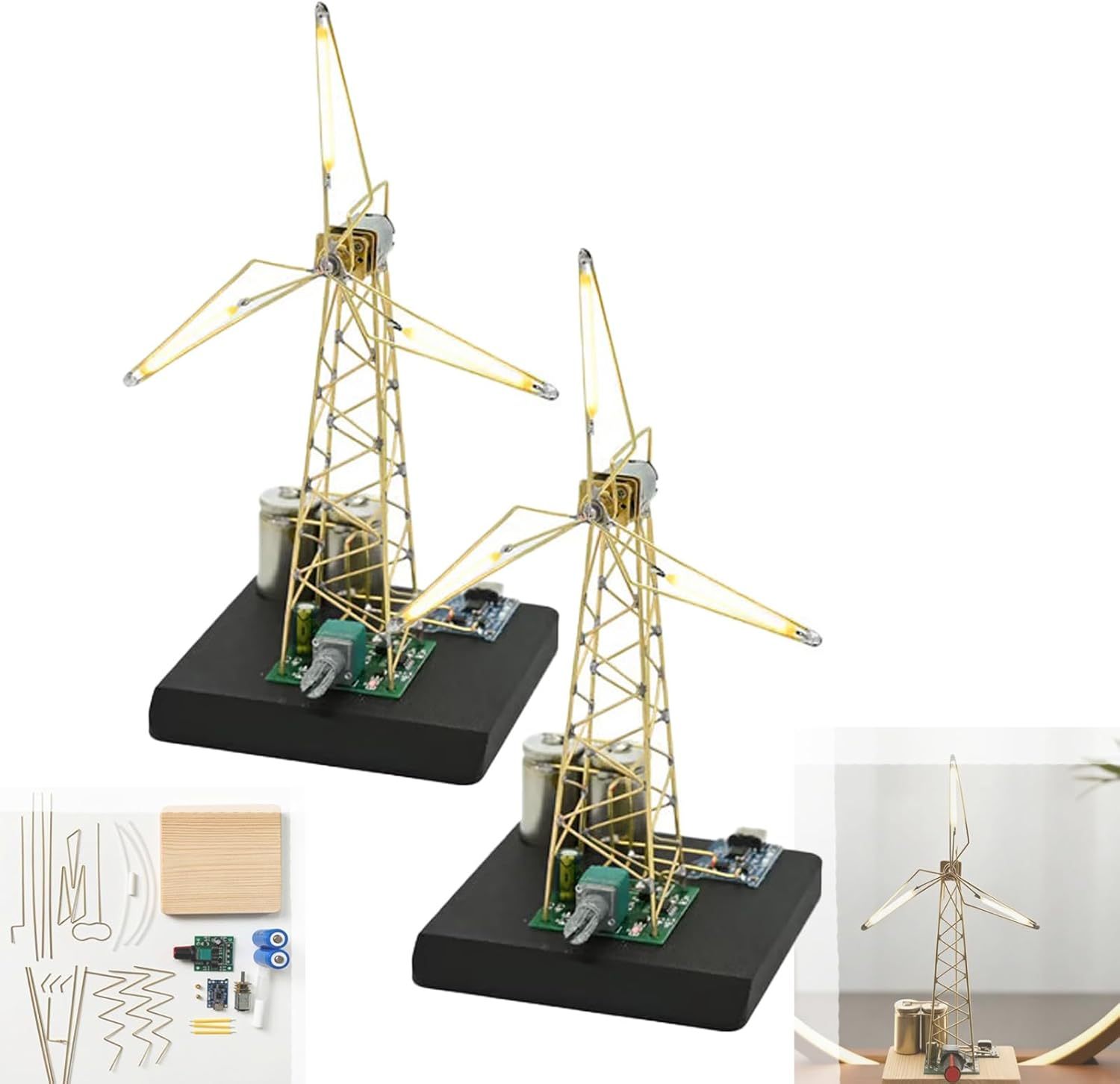 DIY Metal  - Rotatable Creative Desktop Lamp