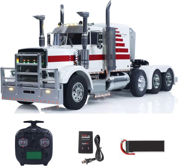 RC 1/14 RC Tractor Truck Grand Hauler Semi Truck 8X4 Remote Control Model