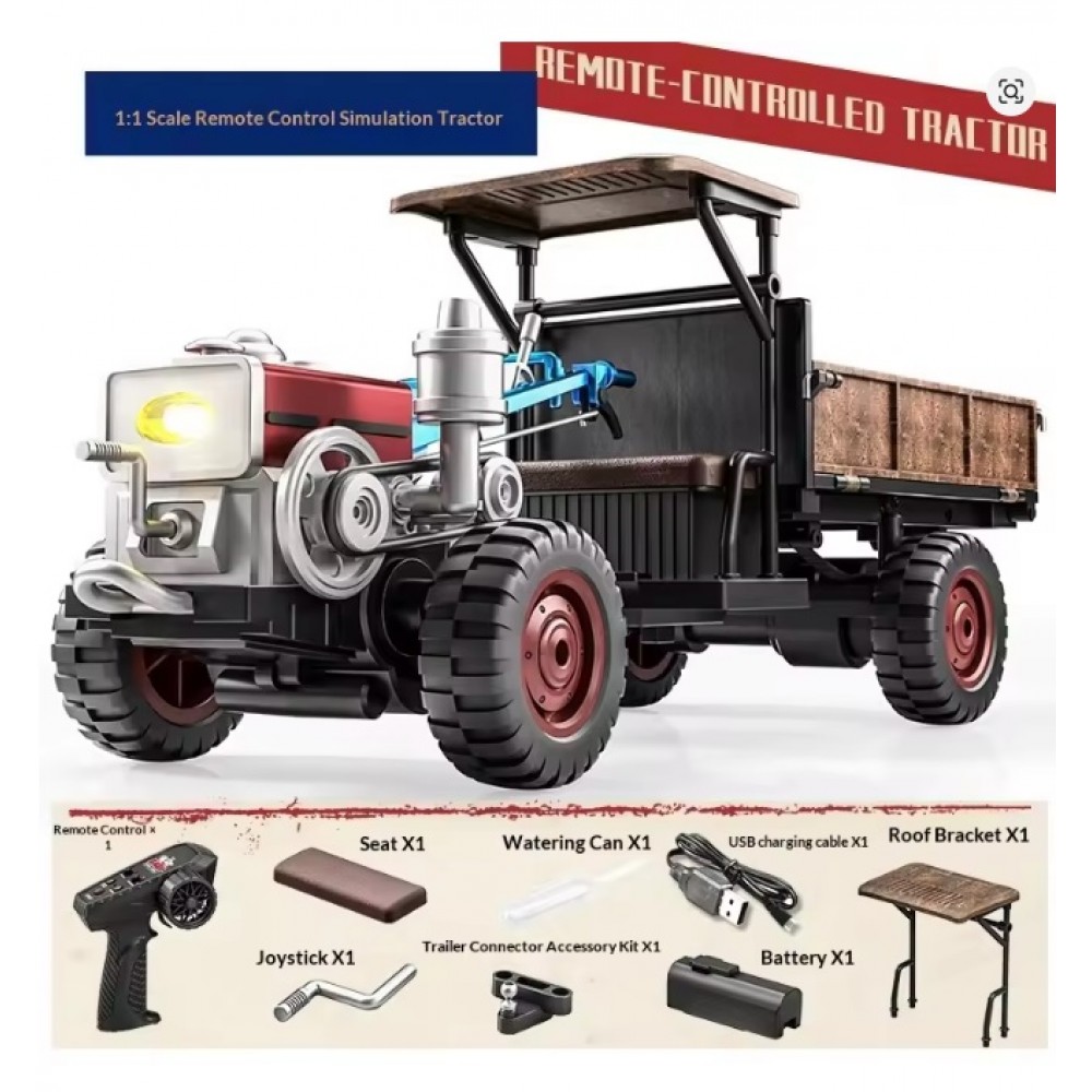 RC  1/12 Scale Full-Proportional Tractor – 4WD